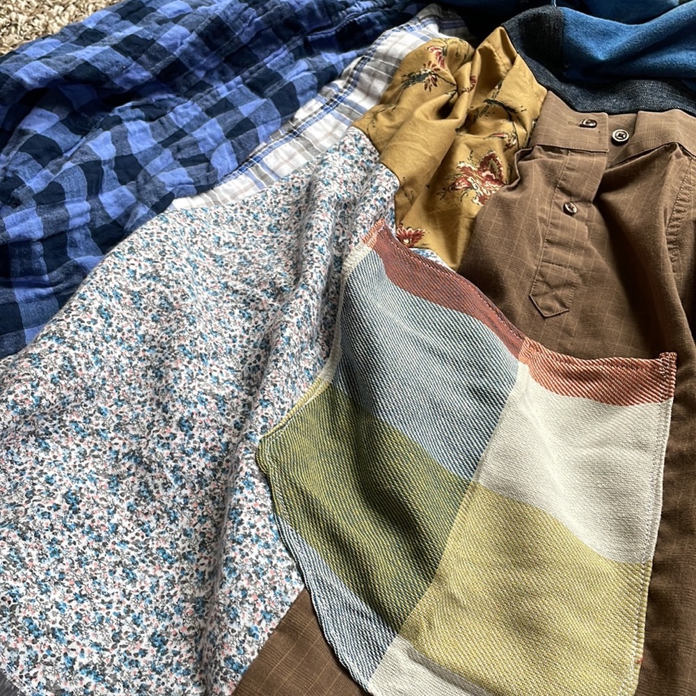 Handmade patchwork dress - Picture 11 of 13